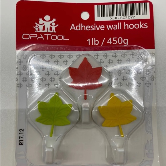Adhesive Wall Hooks - Picture 3 of 3